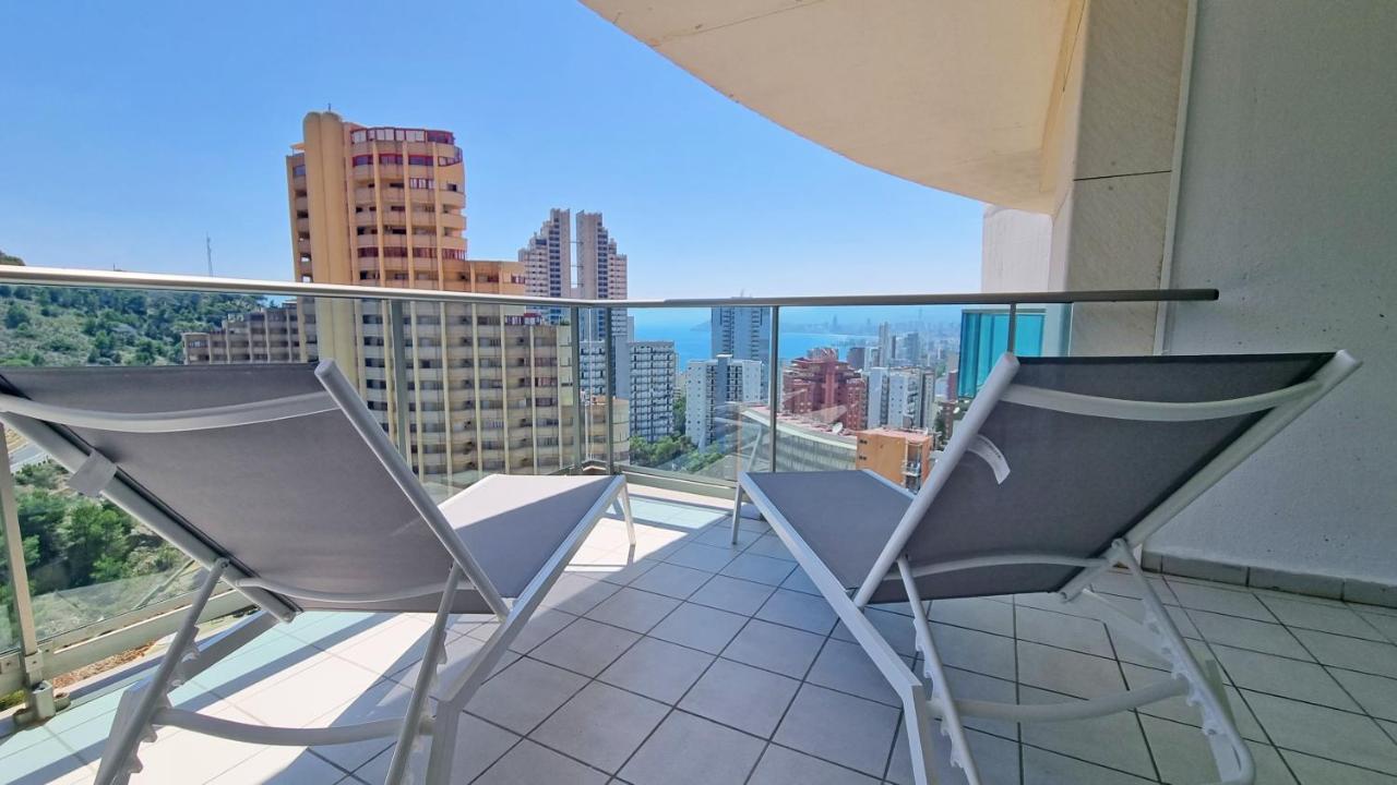 Skyline 9 Apartamento De 2 Dormitorios Soleado Con Terraza Privada Бенідорм Екстер'єр фото