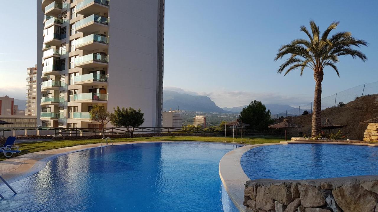 Skyline 9 Apartamento De 2 Dormitorios Soleado Con Terraza Privada Бенідорм Екстер'єр фото